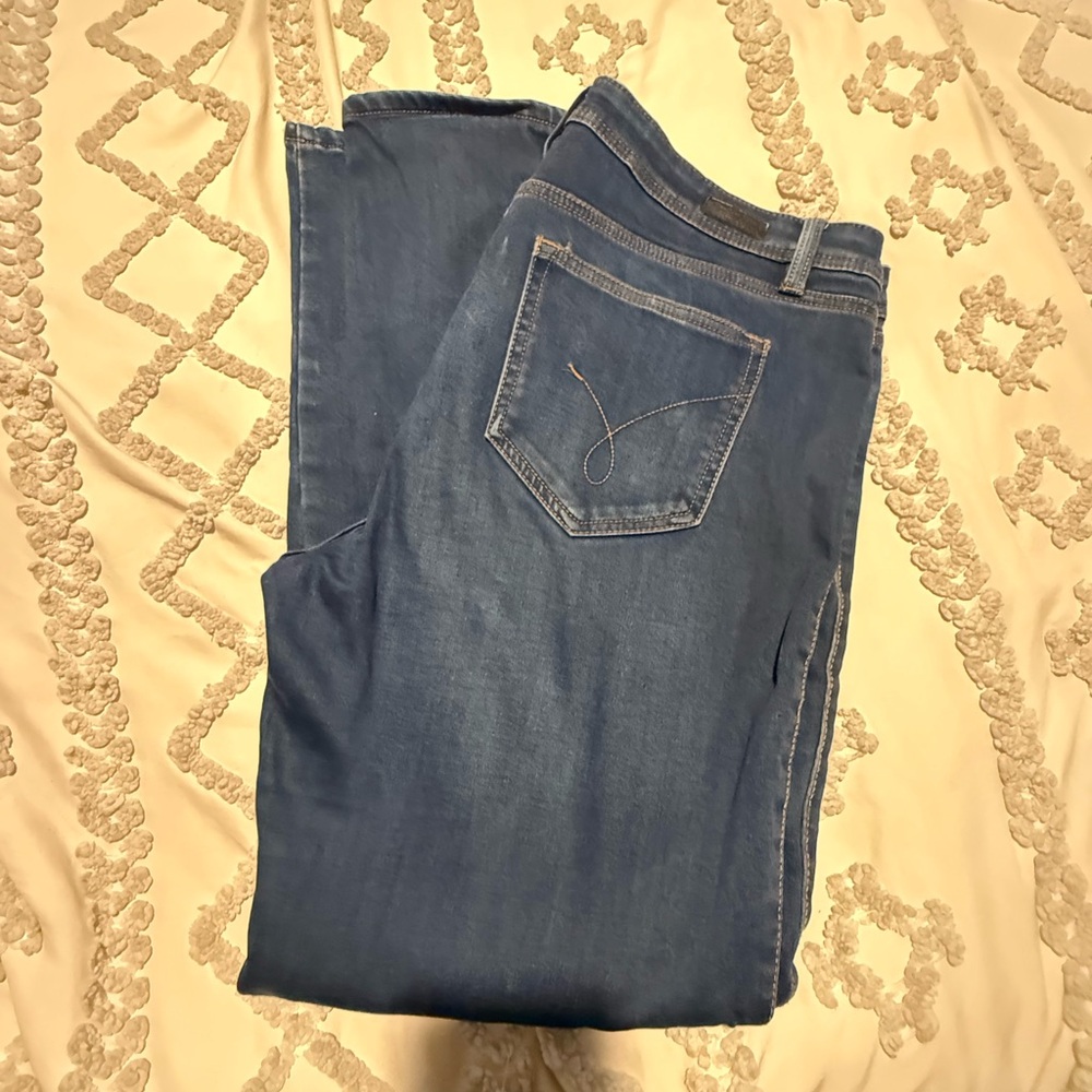 4/$16 Weatherproof Vintage Womens Slim Straight Fit Jeans size 14